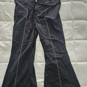 Torrid Black Flare Jeans